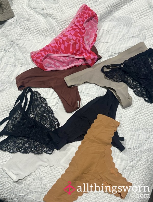 Pick Your Pair: 24hr Worn & Played-In With C*m Puddle Panties