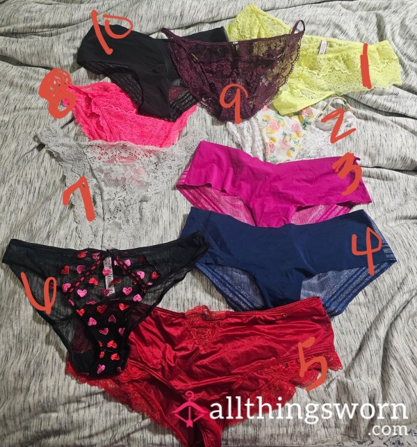 Pick Your Panties 1-10
