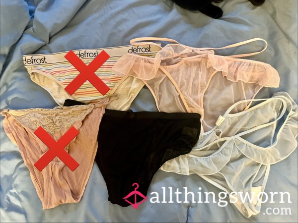 Pick Your Panties! ❤️‍🔥