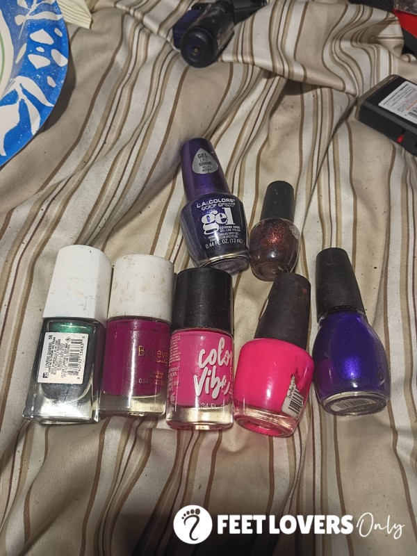 Pick Your Polish Color-Ill Paint My Toes For You!