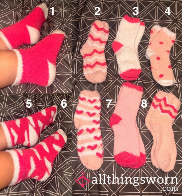 Pick Your Fuzzy Socks(4 Night Wear)