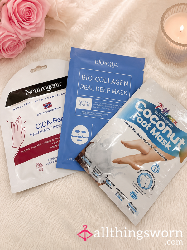 Hand, Face Or Foot Mask 🥰