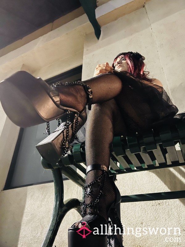 Pics Of Me In My Demoness Costume/s**y Platform Heels