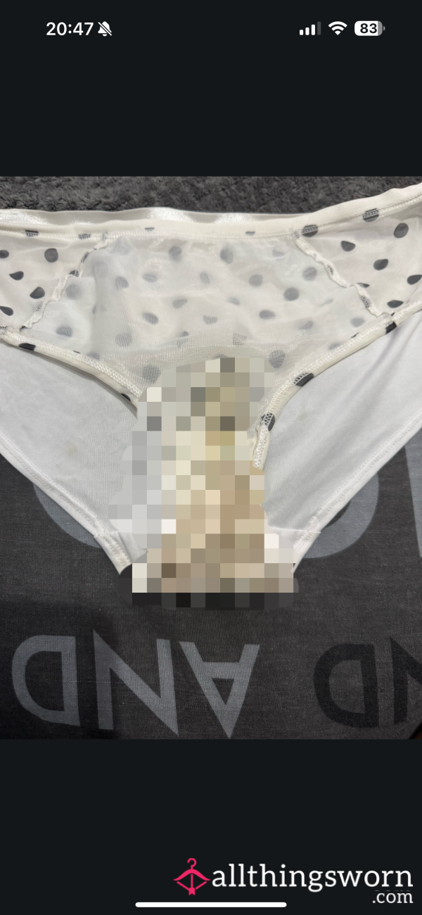 Pics Of My Very Dirty Gussets