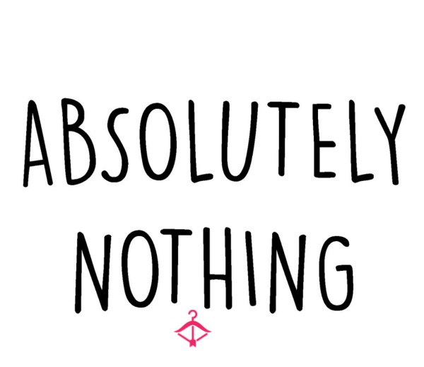 Pictures Of… Absolutely Nothing
