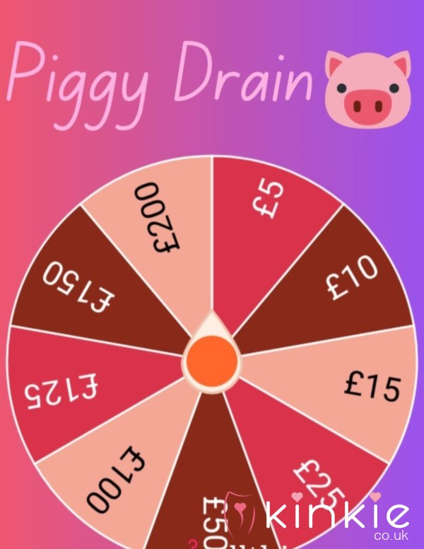 Piggy Drain 🐷 Spin The Wheel