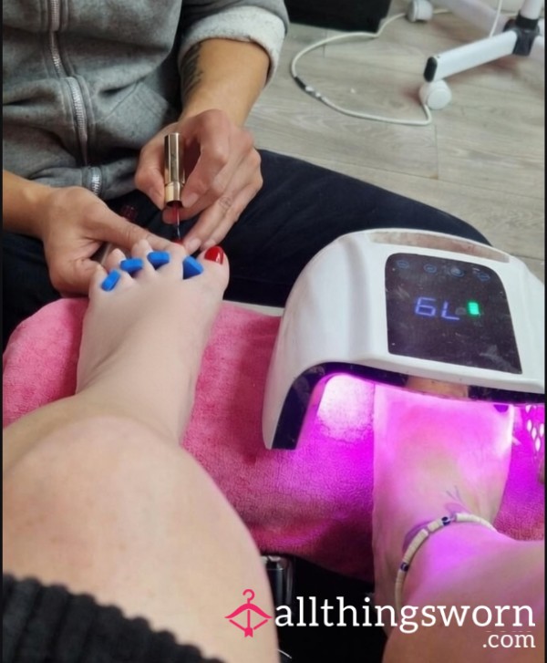 Piggys Got A Pedicure