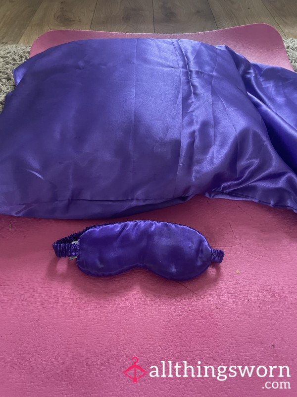 Pillow Case And Eye Mask Naughty Things Done With