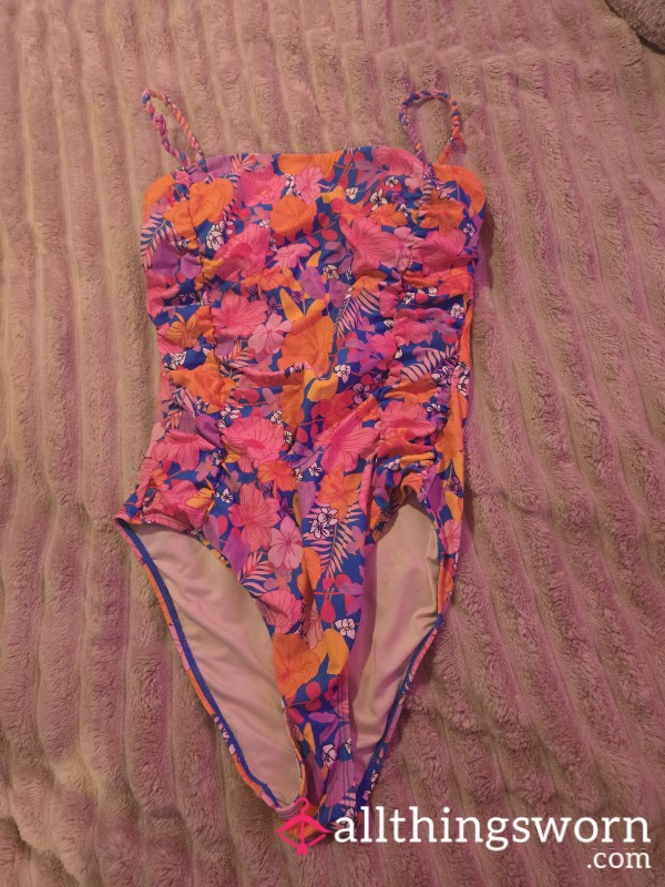 Pink 1 Piece Swimwear