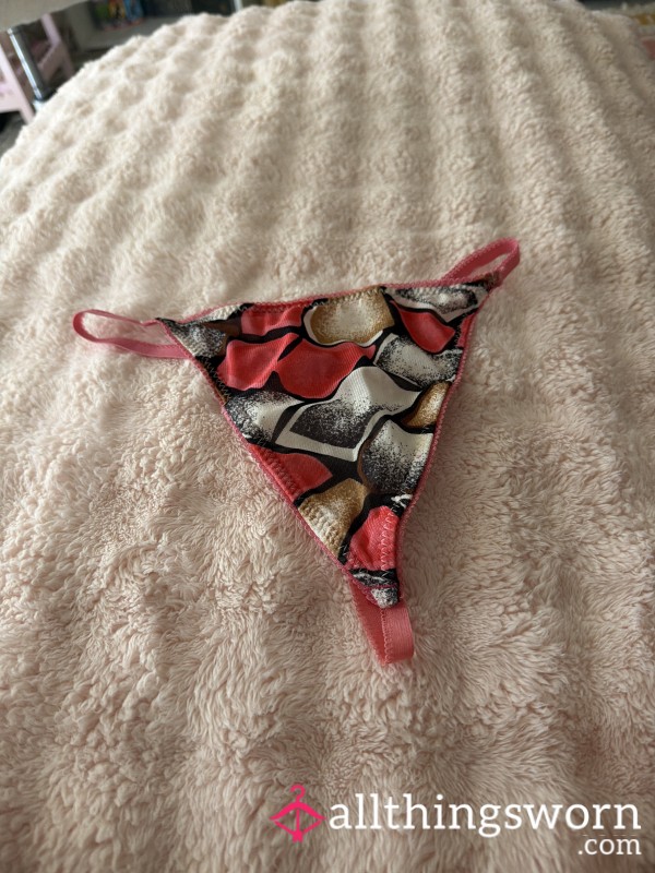 🩷Pink Abstract G-String Thong🩷 SALE $13.33