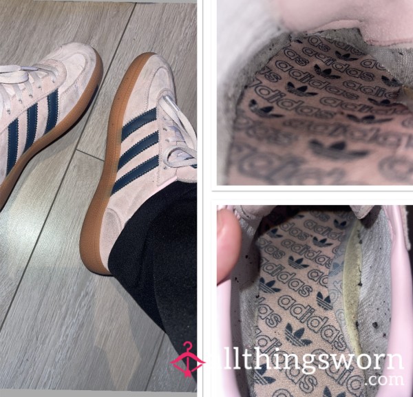 Pink Adidas Sambas