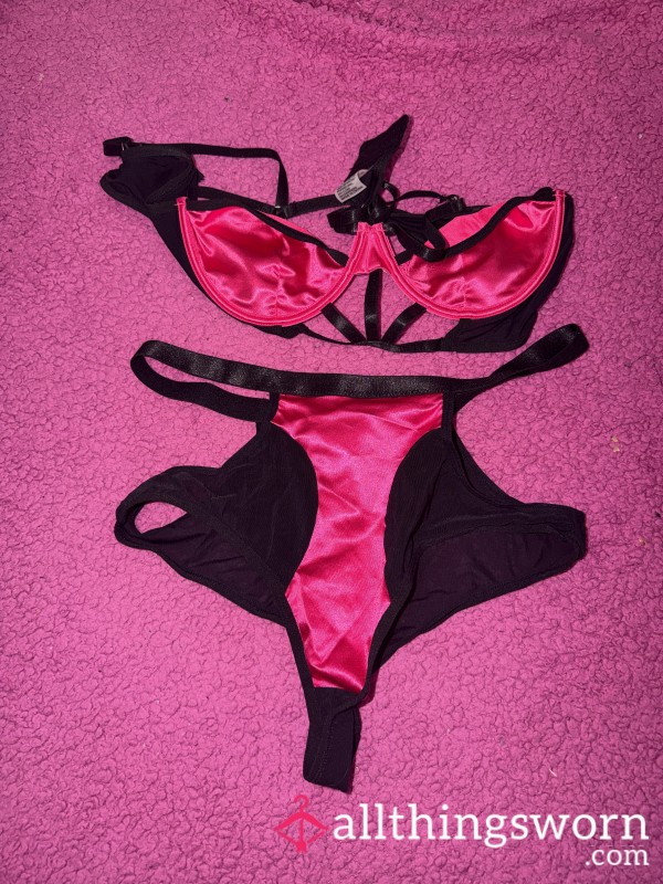 Pink And Black Set