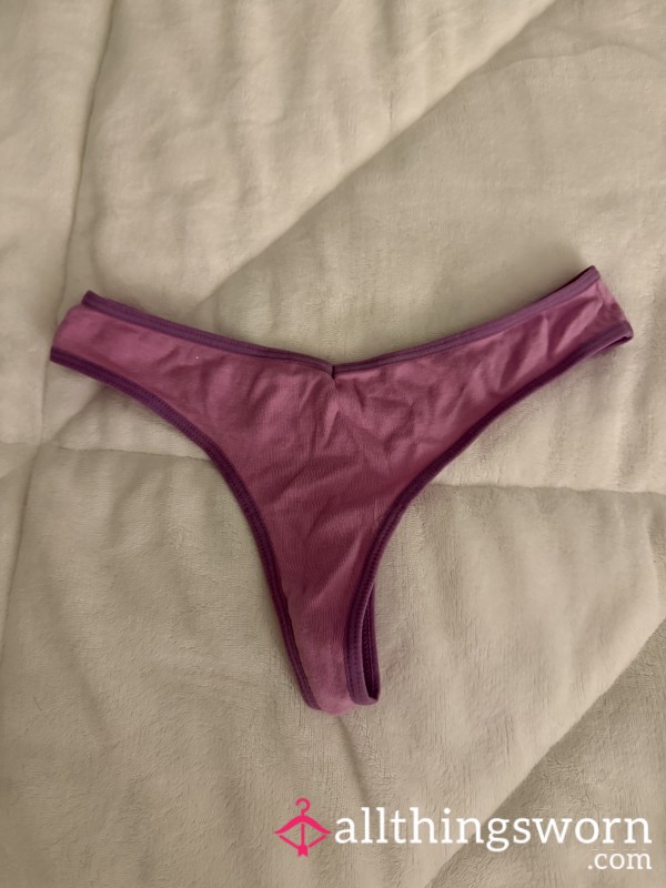 Pink And Purple Thong
