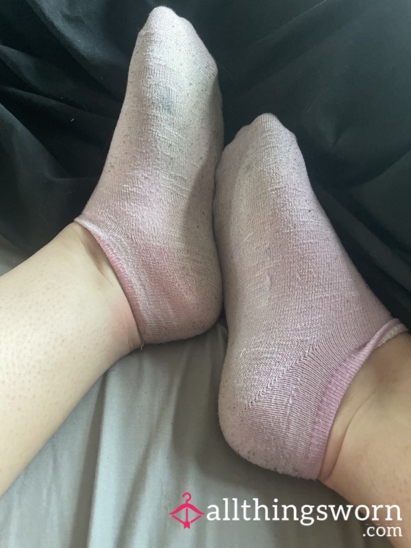 Pink Ankle Socks (2)