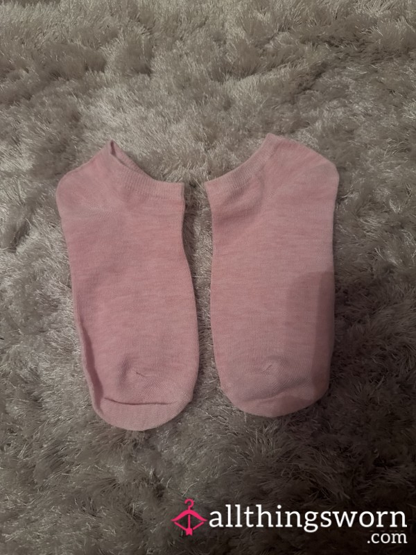 Pink Ankle Socks