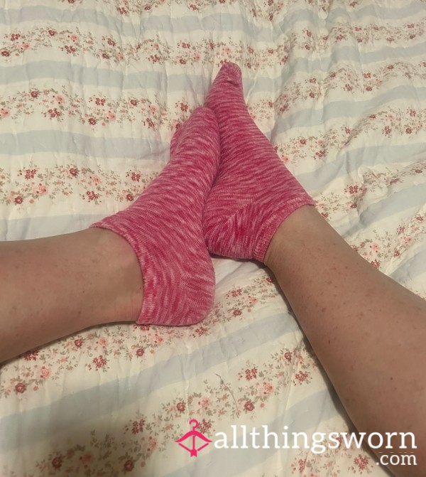 Pink Ankle Socks