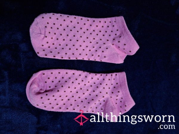 Pink Ankle Socks