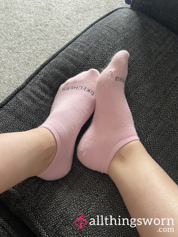 Pink Ankle Socks