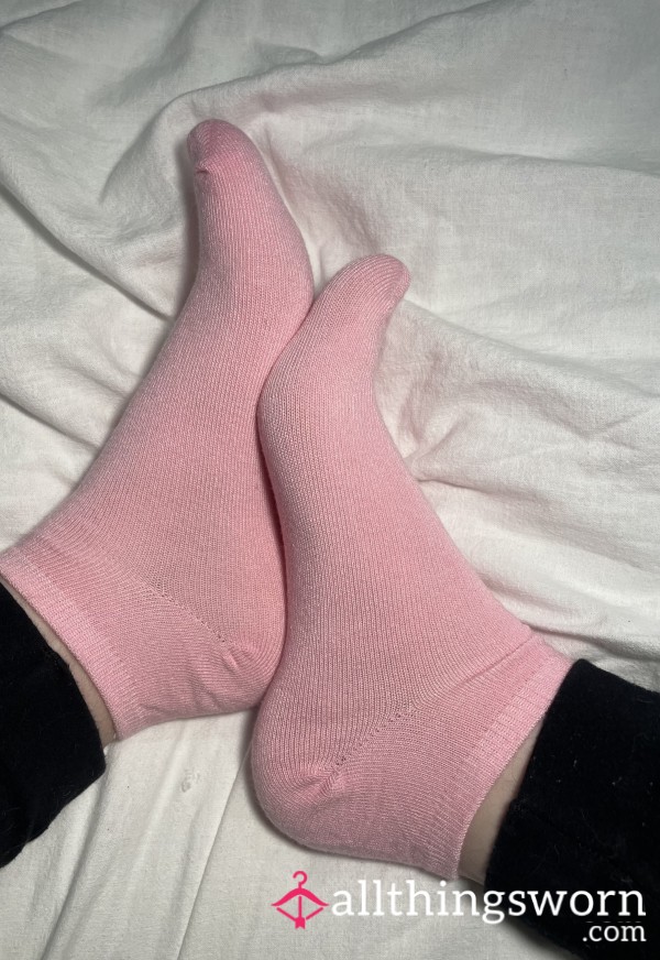 Pink Ankle Socks