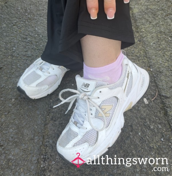 Pink Ankle Socks 🎀