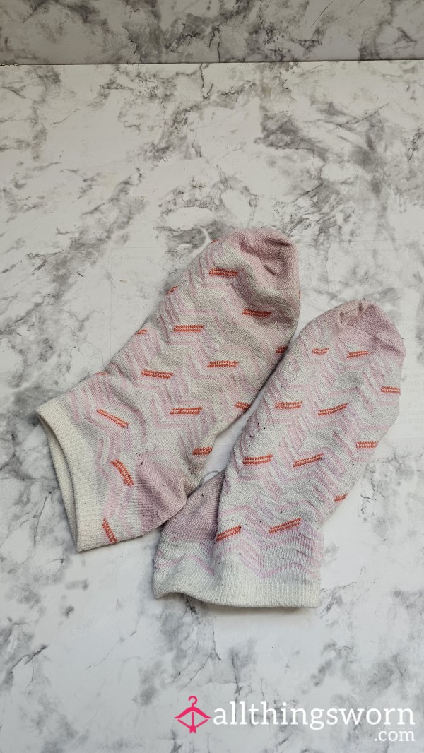 Pink Ankle Socks
