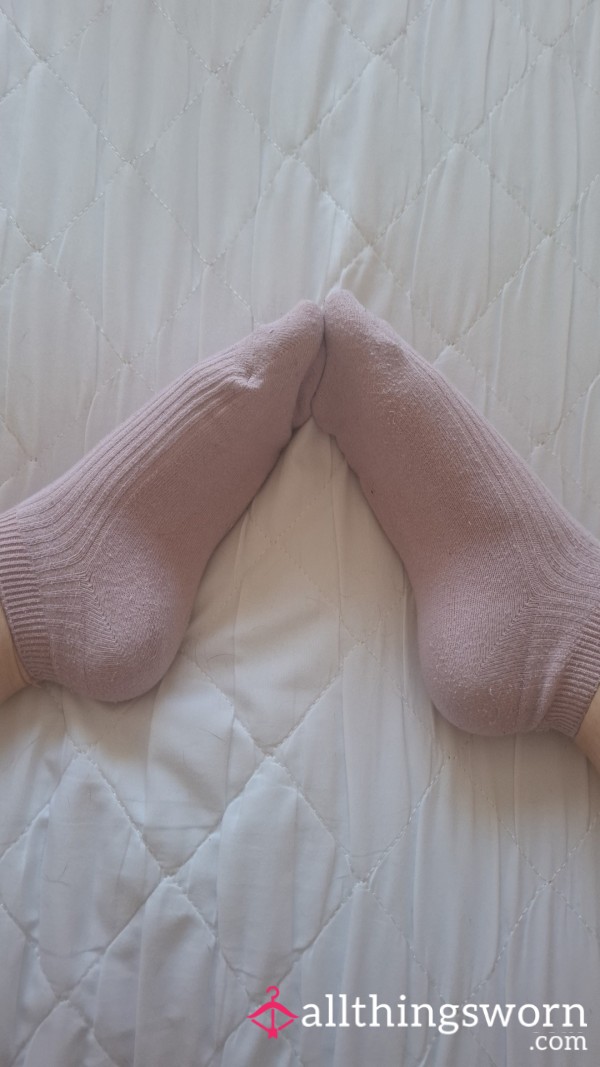 Pink Ankle Socks