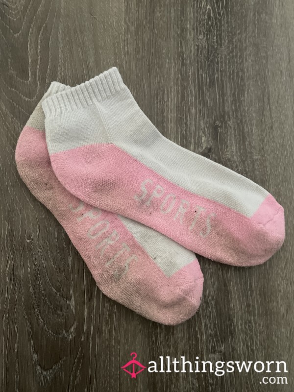 Pink Ankle Socks