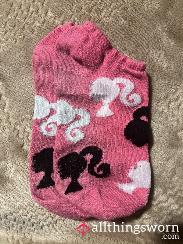 Pink Barbie Socks
