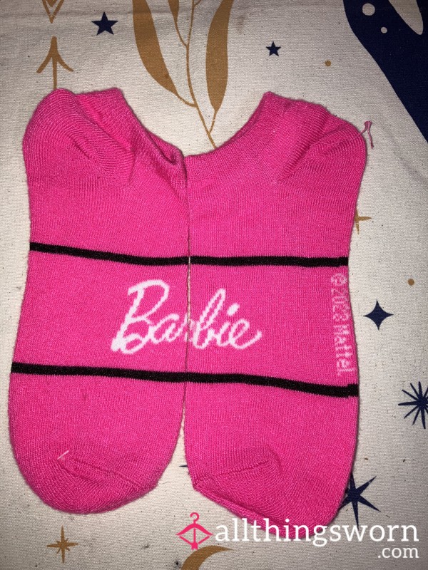 Pink Barbie Socks