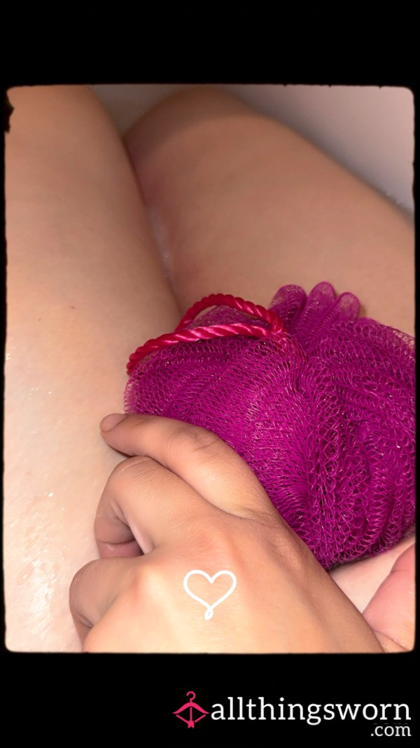Pink Bath Loofah, UK Shipping Only