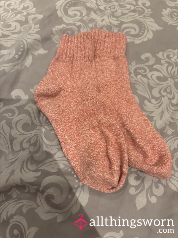 Pink Bed Socks