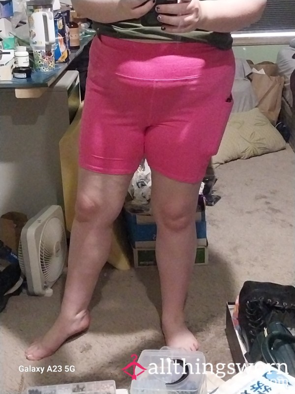 Pink Biker Shorts