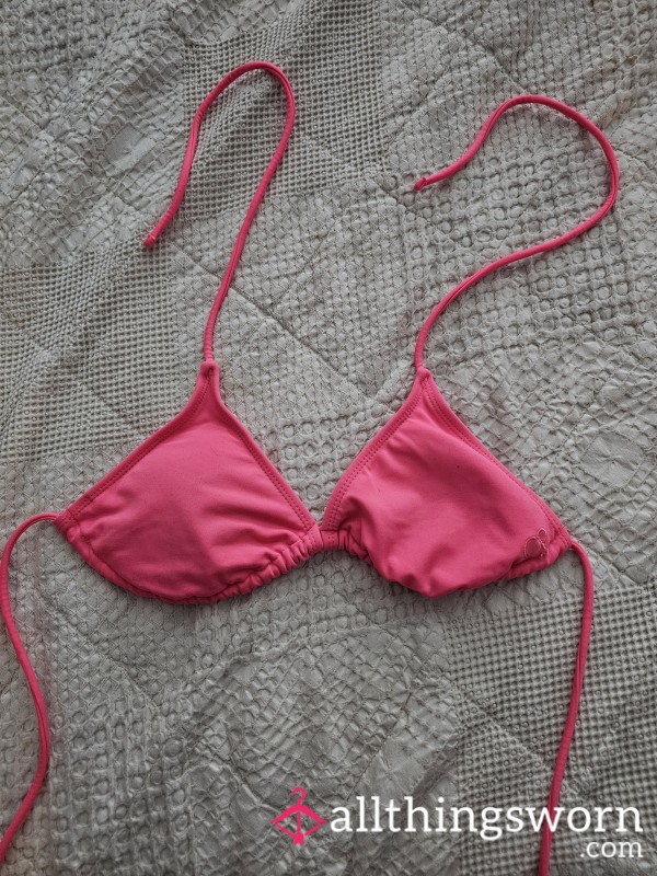 Pink Bikini Top