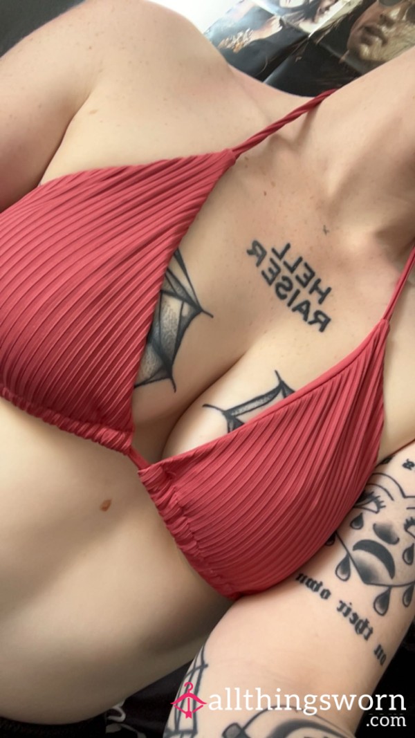Pink Bikini Top