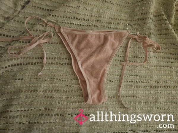 Pink Bikini Underwear With Hearts