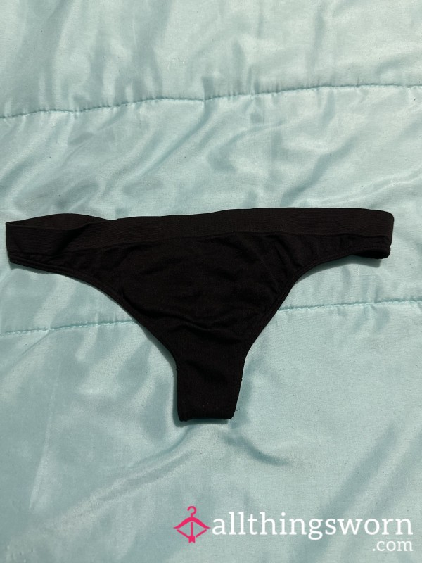 PINK Blavk Thong