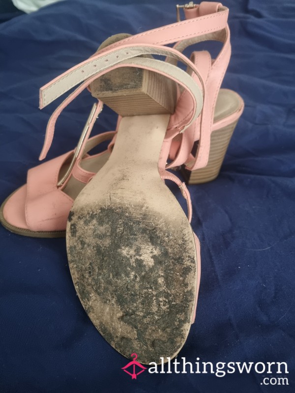 Pink Blocks Worn To Many Parties