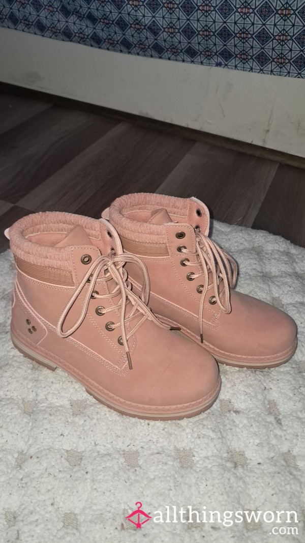 Pink Boots