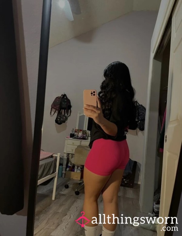 Pink Booty Shorts 🌺