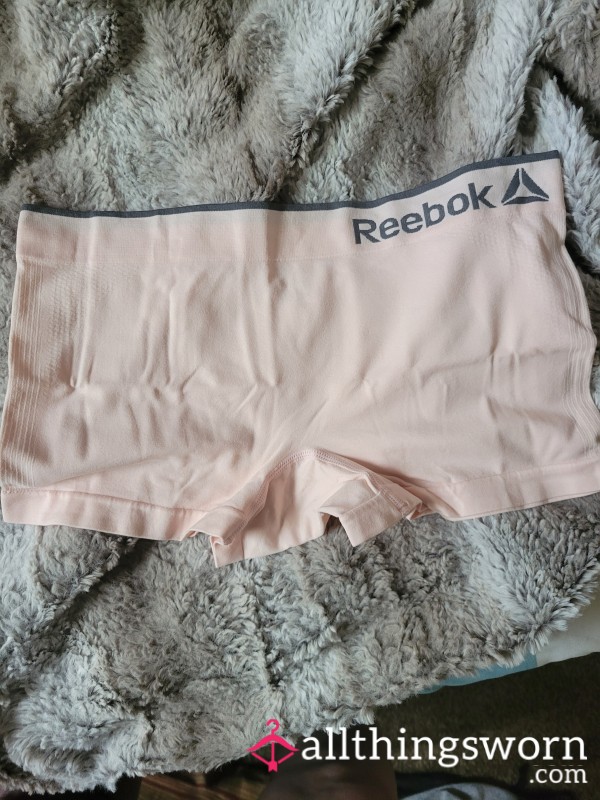 Pink Reebok Boy Shorts