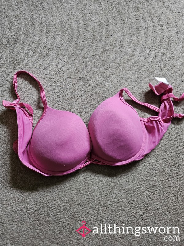 Pink Bra, 10 Years Old, Ready For Custom Wearing