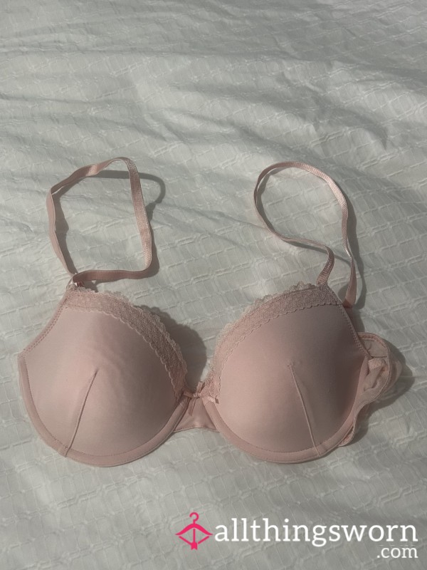 Pink Bra With Added Aromatic Smells Of My Breasts