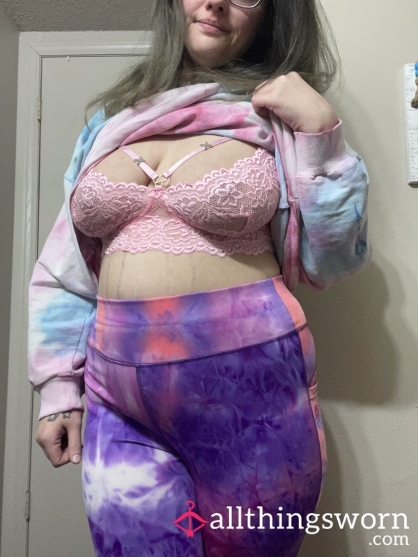 Pink Bralette (Size Large)