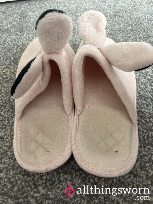 Pink Bunny Ann Summers Slippers
