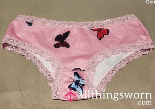 Pink Bu*terfly Bikini Panties