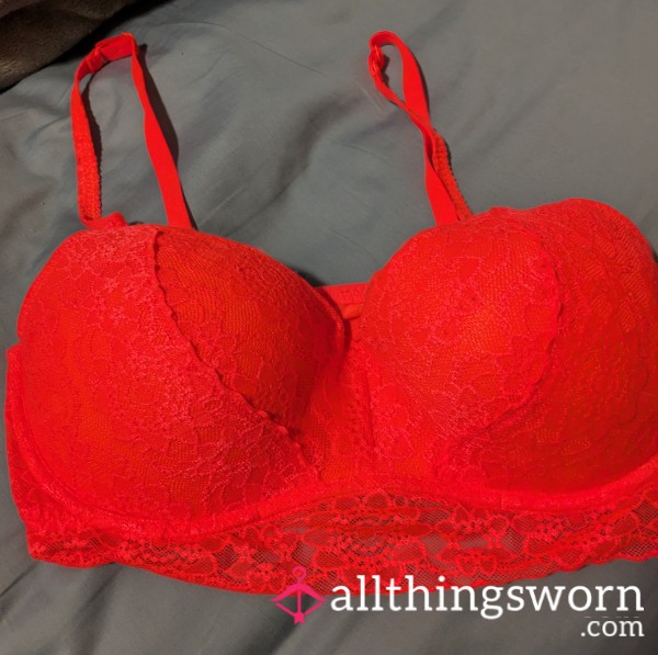 PINK By Victoria's Secret, Neon Cor*l Bra.