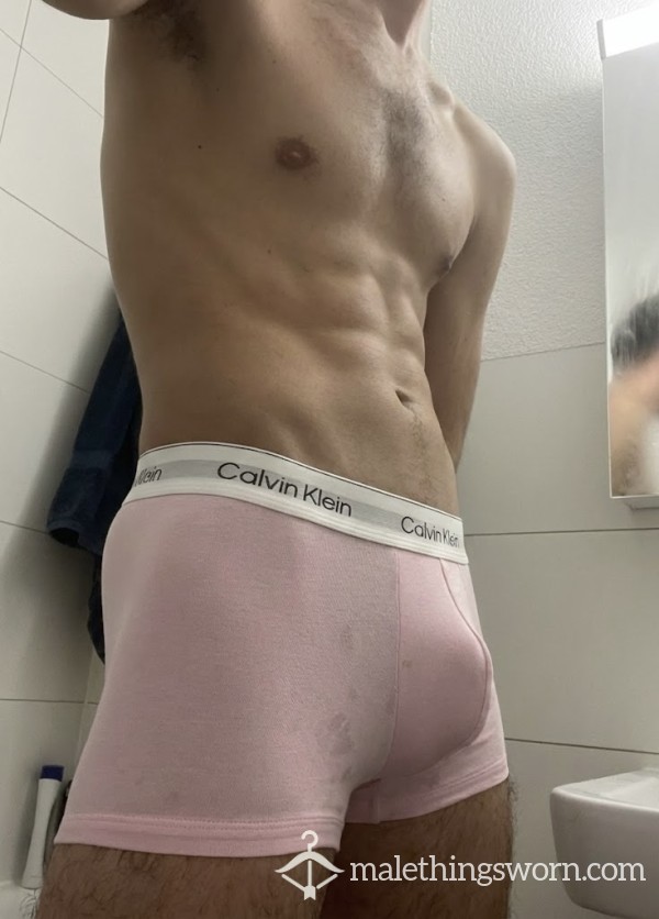 Pink Calvin Klein Briefs 🩷