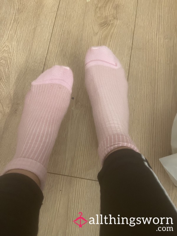Pink Calvin Klein Socks