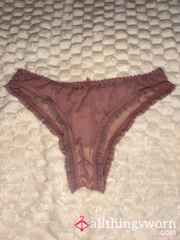 Pink Cheeky Panties