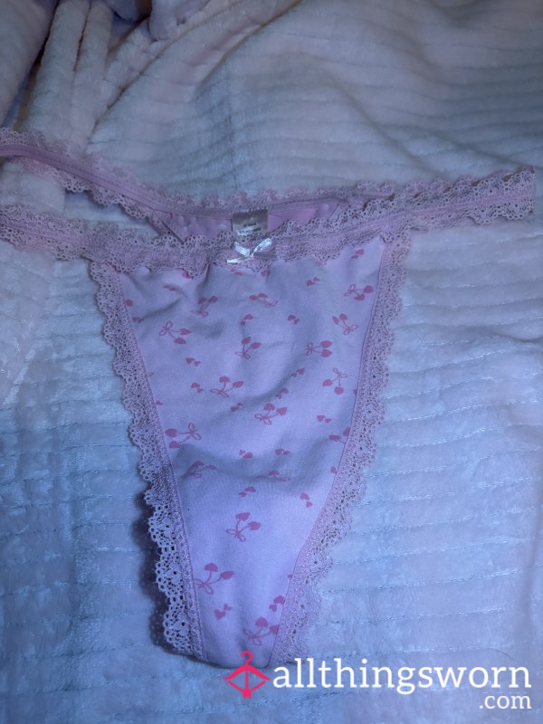 Pink Cherry Thong🩷🍒